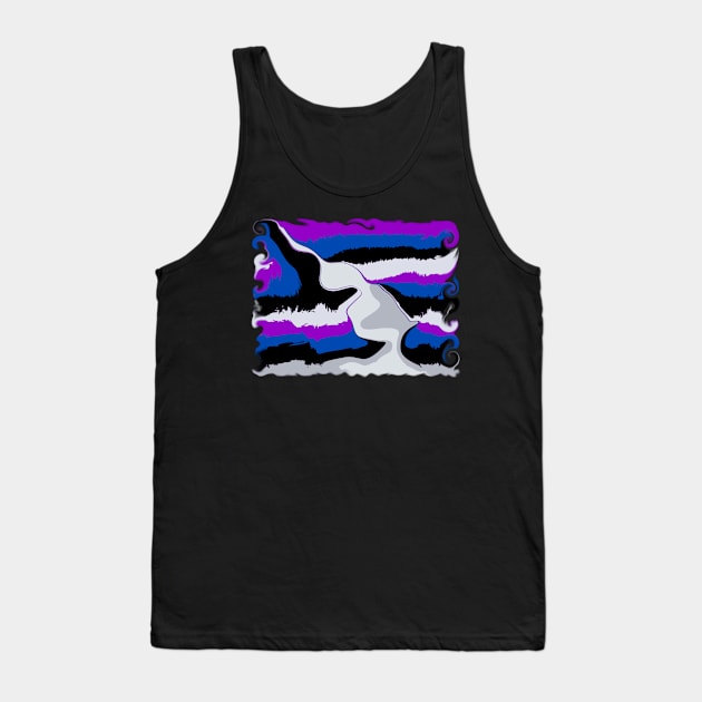 Blended colors Tank Top by Orchid's Art